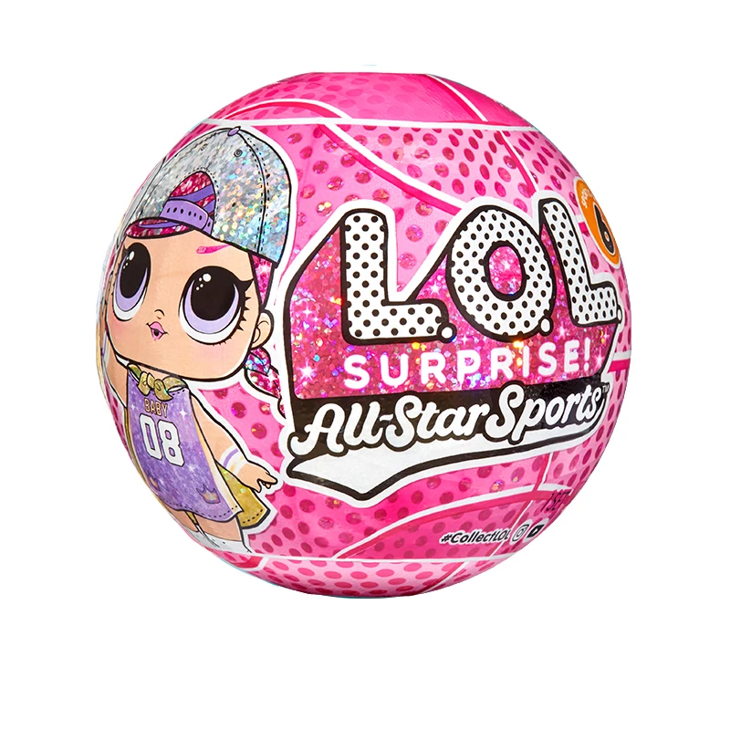 MGA L.O.L. SURPRISE! Surprise Doll Girl Toy Blind Box All Star Basketball Team Disassemble Ball and Dress Doll Birthday Gift