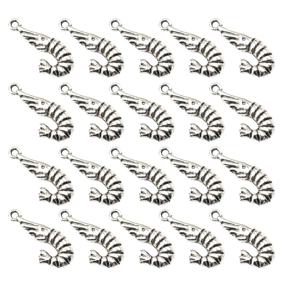 

20Pcs Alloy Pendant Charms Great DIY Gift for Friends Lovers Unique Eye-Catching Jewelry Making Silver