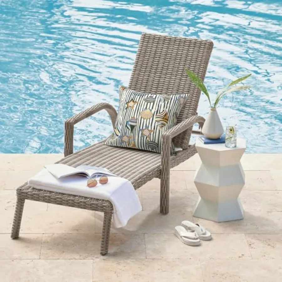 Pack of 2 Waterproof Outdoor Pillow serts, Square Patio Decorative Throw Pillow for Home, Sofa, Bench and Patio Furniture
