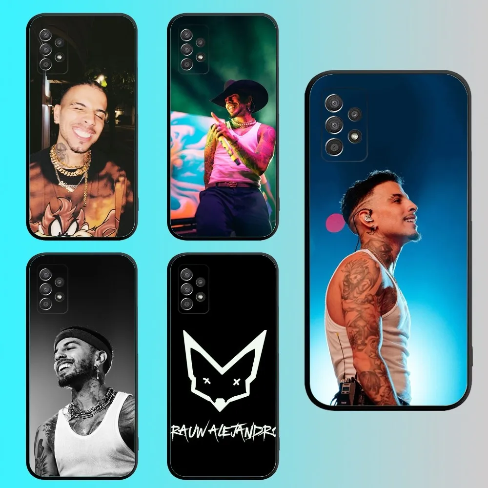 Rapper R-Rauw A-Alejandro Phone Case For Samsung S 25,24,21,22,23,30,20,Ultra,Plus,Fe,Lite,Note,10,9,5G Black Soft