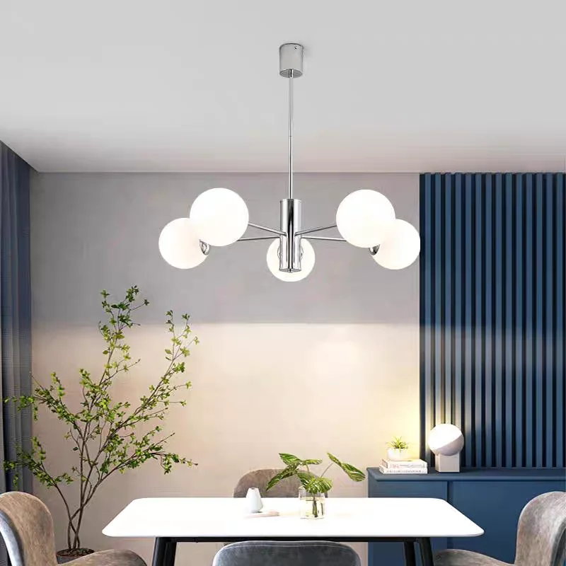 Nordic Retro Pendant Lamps for Ceiling Ring Light Foyer Bed Room Study Home Decor Hanging Lamp Glass Lamp