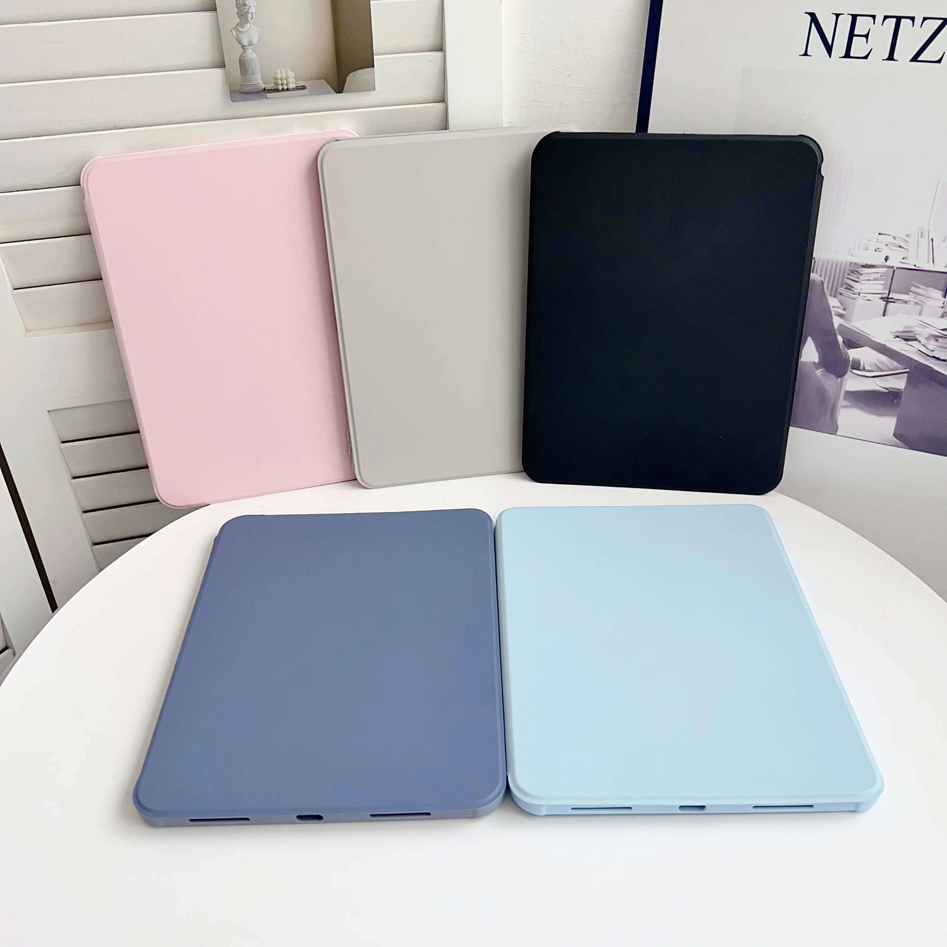 Case for iPad Pro 11 M5 M4 4th 3th 2th 1th Air 11 5 4 3 2 1 Stand Acrylic Tablet Cover for iPad 10.2 9.7 mini 7 6 with Pen Slot