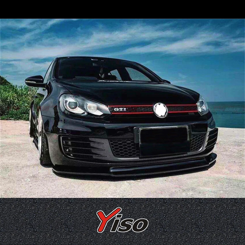 Suitable for GOLF 6 GTI R20 R Aerodynamic kit Carbon fiber Modified encirclement GOLF 6 GTI R20 R  Plastic Fog lamp frame