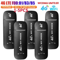 4G LTE Wireless USB Dongle 150Mbps Modem Stick Sim Card Mobile Broadband Wireless Router Unlocked WiFi Wireless Network Adapter