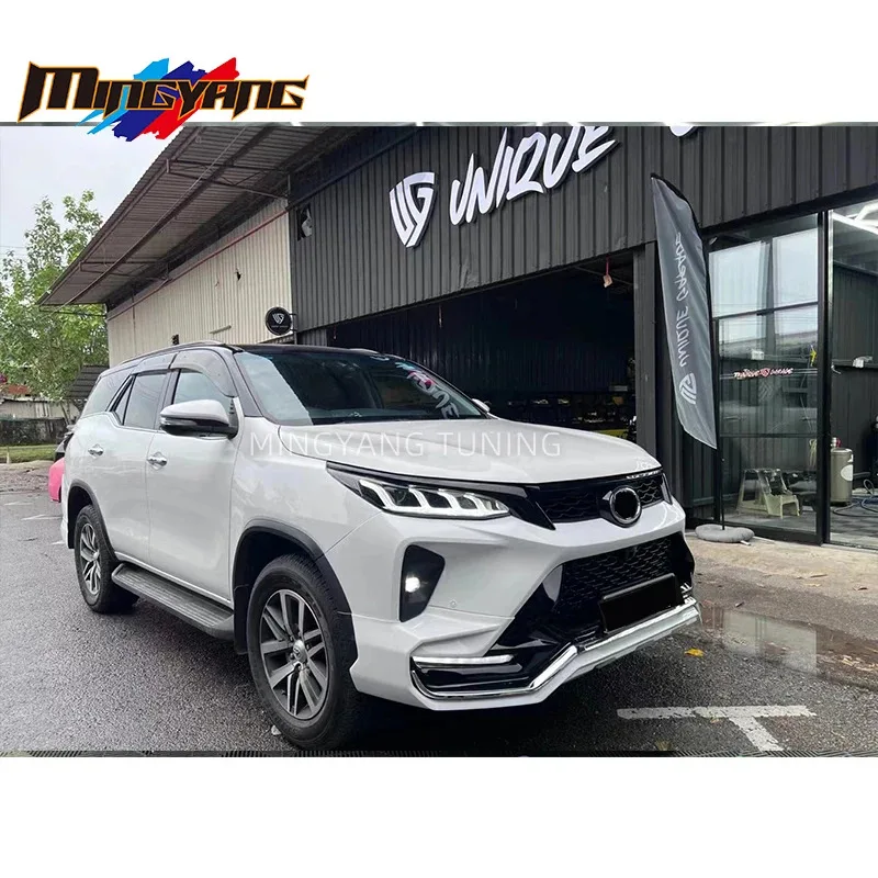 Modification High Quality Bodykit Car Bumper Lip Kits 2020 for  Fortuner Legender Tithum Body Kit - Image 4