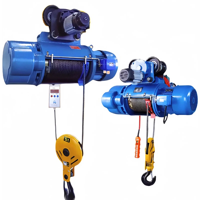 

European Standard Motor Lifting Electric Wire Rope Hoist For Lifting Crane CD1 MD Steel Wire Rope Explosion-proof Electric Hoist