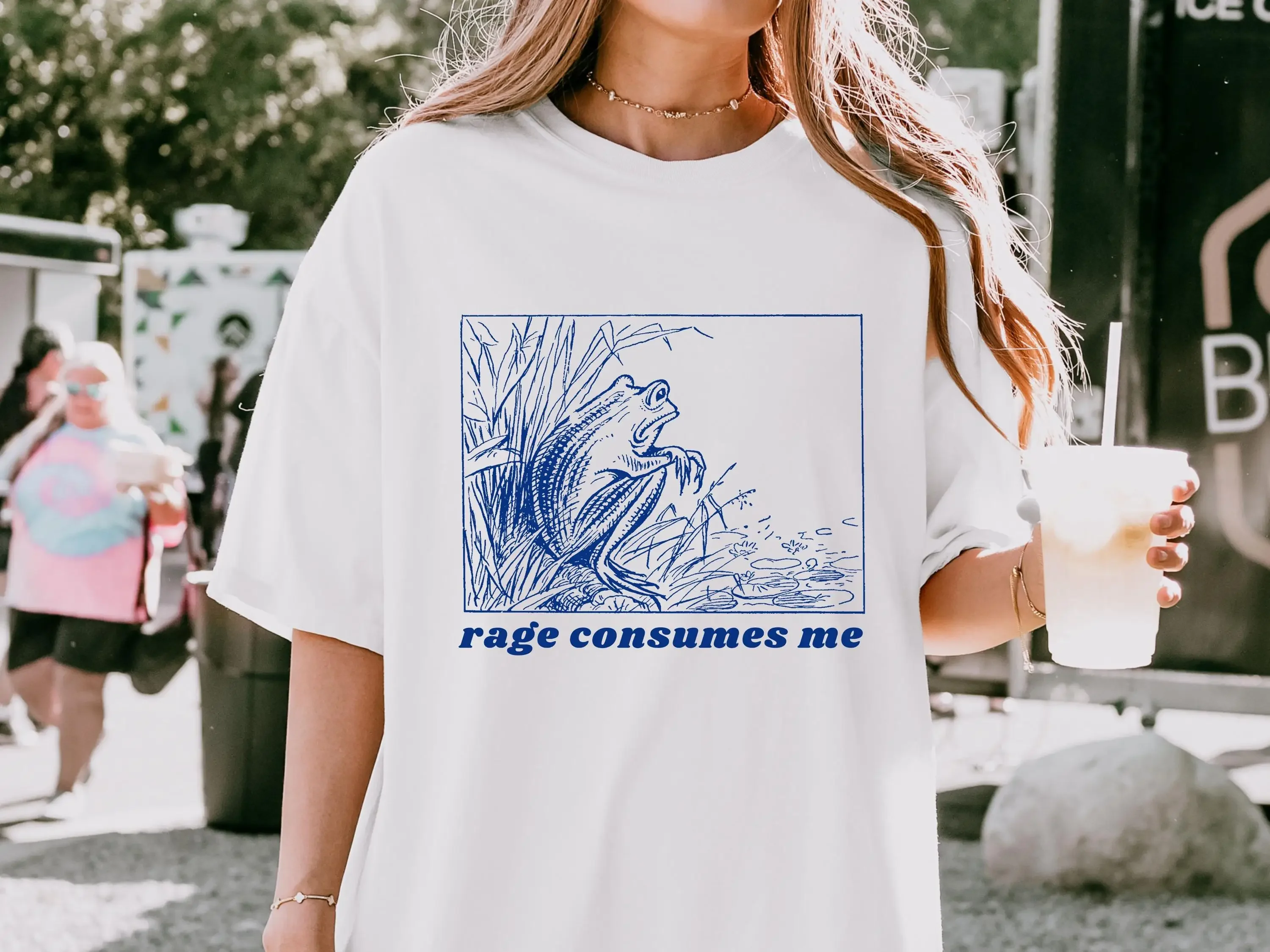 Rage Consumes Me ShirtFunny Frog ShirMeme Shirt, Unhinged ShirtWeird Shir VscTrendy Shirt