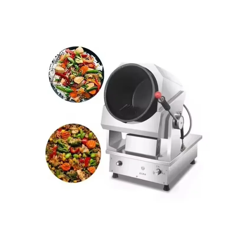 Smart Intelligent Commercial Kitchen Equipment Restaurant Fried Rice Wok Machine Robotic Cooking Machine For Household Use