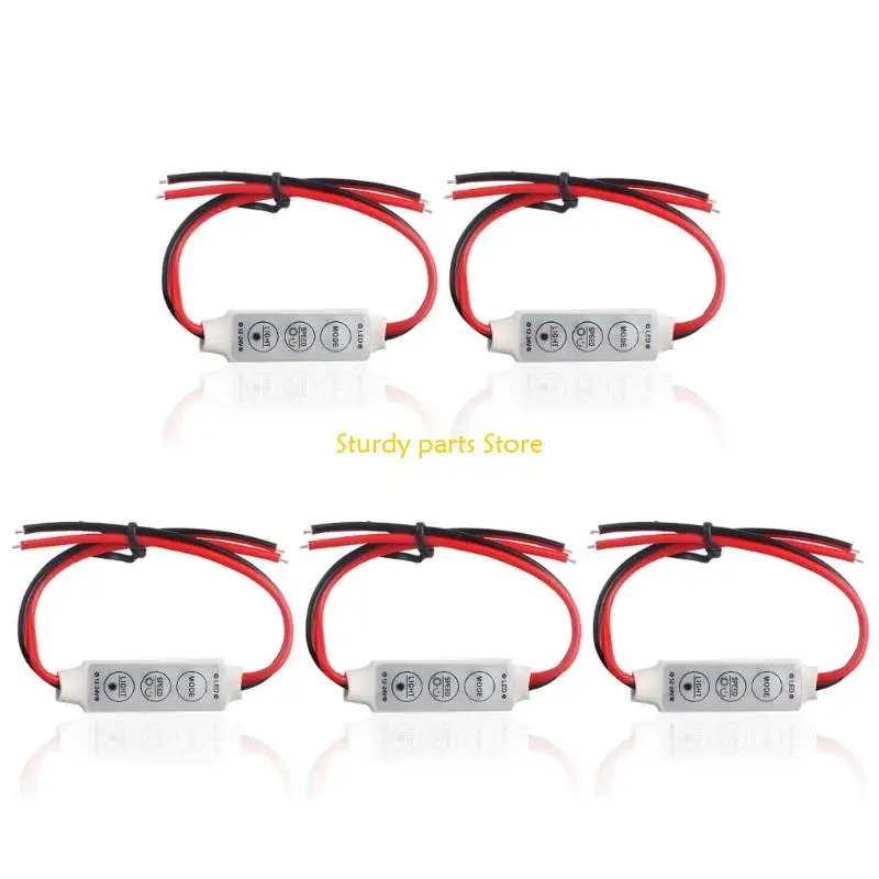 97QC وحدة تحكم لخاصية تخفيض الإضاءة متعددة الوظائف 8 مستويات لتعديل السطوع و3 أزرار