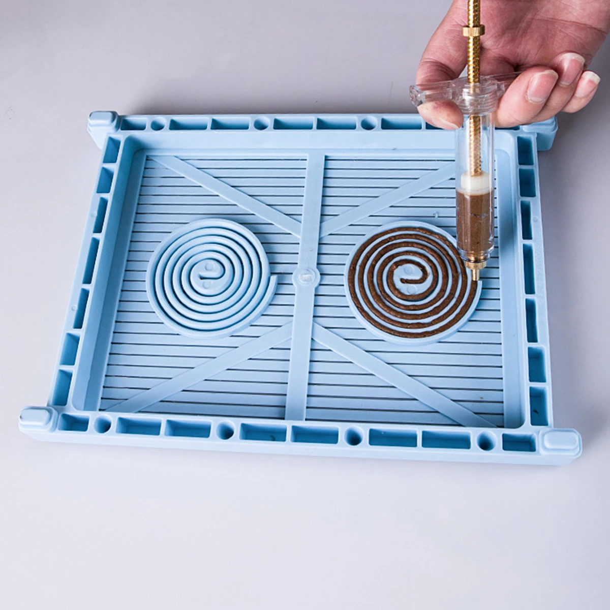 Incense Making Machine Handmade Craft Tool Set Easy Clean Home Fragrance Accessory Squeeze Model Powder Needle Mould Gift