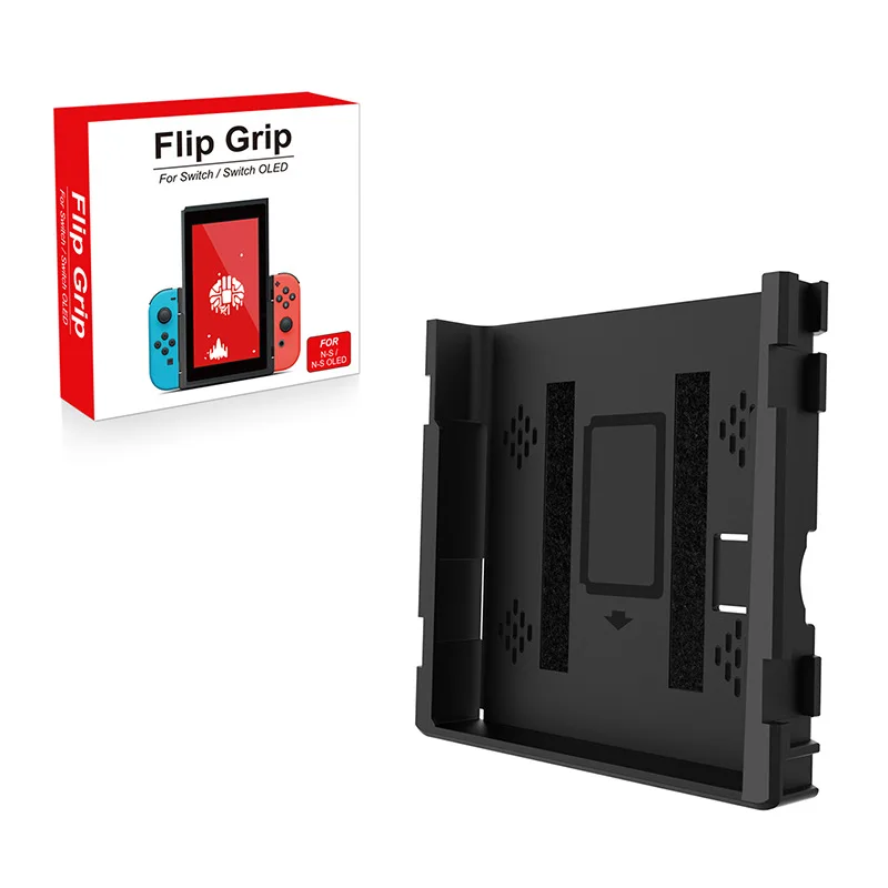 Grip Flip Switch Bracket Holder Vertical Screen - Adaptive Vertical Gaming Bracket for Nintendo Switch OLED/Game Console
