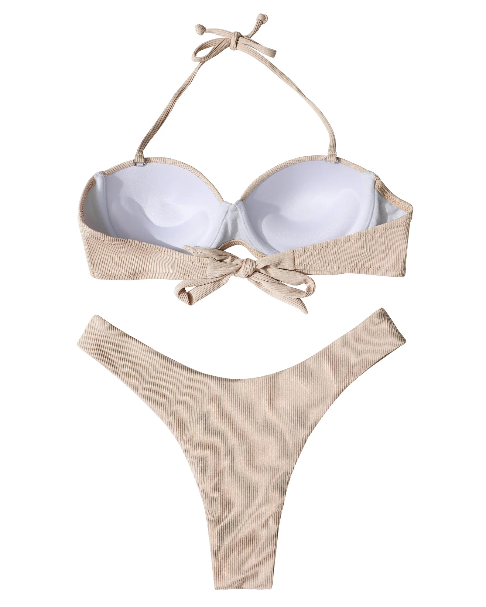 Sexy Women Bikini Brazilian Swimsuit Push-up Bra Bikini Set Two