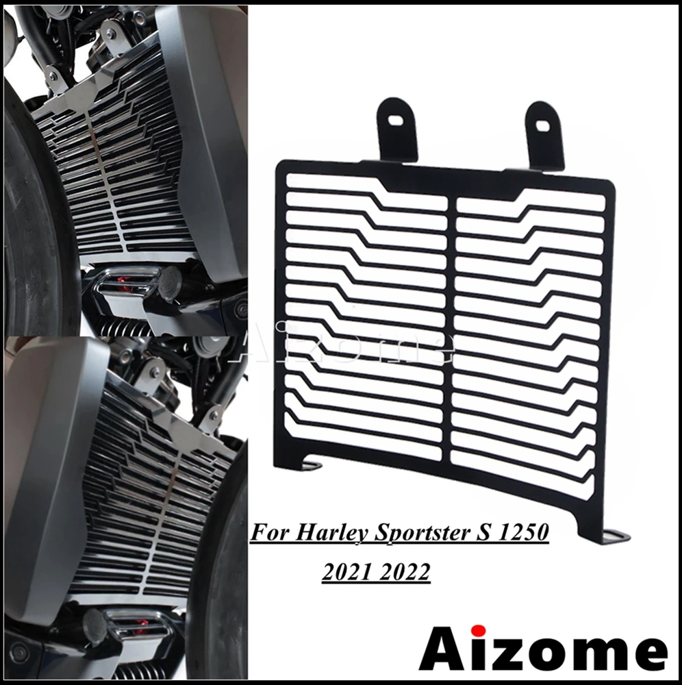 

For Harley Sportster S 1250 RH1250 2021 2022 2023 Radiator Motorcycle Grille Radiator Guard Cooler Cover Protection Accessories