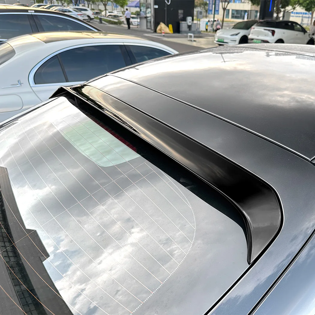 Rear Spoiler For Mercedes Benz GLC Coupe C254 2023 2024+ AMG Car Rear Roof Spoiler Lip Trim