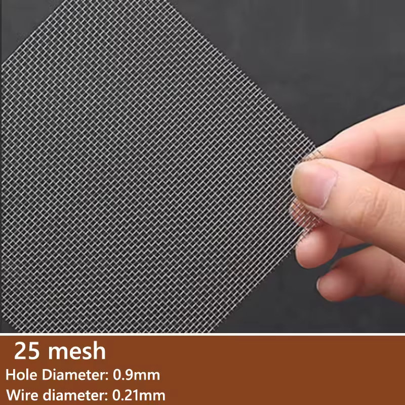 1-5pcs 304 Stainless steel filter screen 4/5/8/20/30/40-400 Mesh Woven Wire High Quality Stainless Steel Screening Filter Sheet - Image 7