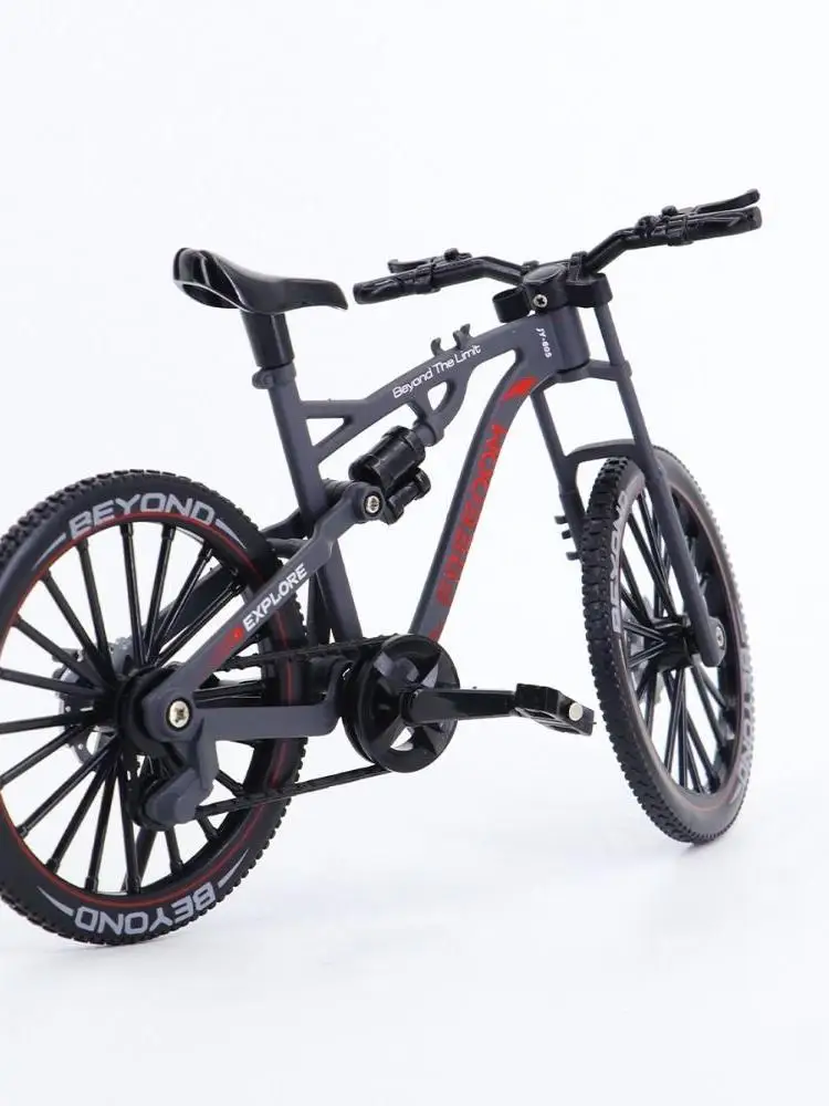 AliExpress NONE 1:8 Scale Mini Bicycle Model Racing Metal Ornament Mountain Bike Miniature Diecast Road BMX Bike Model For Children