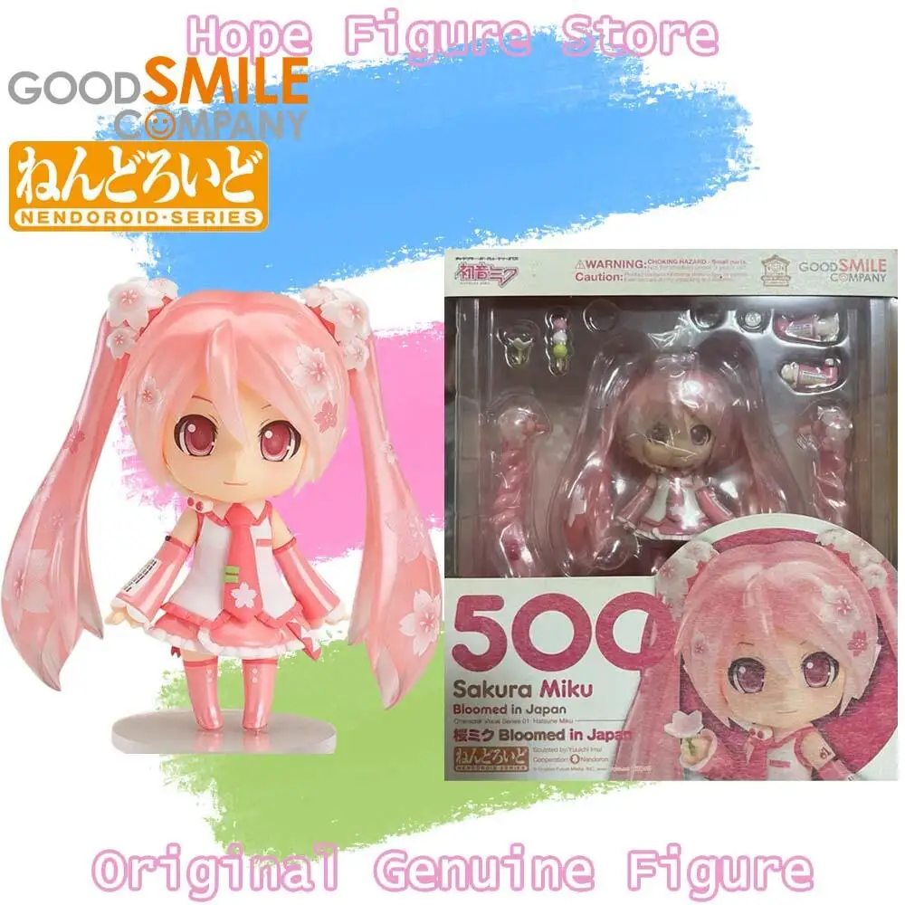 

In Stock Genuine Goodsmile Nendoroid HATSUNE MIKU Bloomed in Japan Sakura Miku Figure Anime Action Model Toy