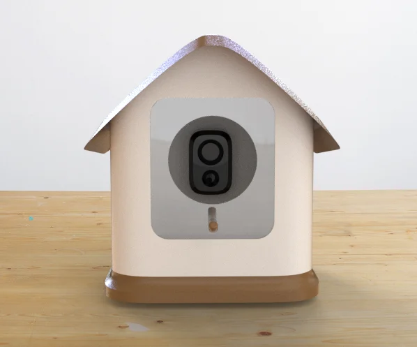 Wholesale Smart Outdoor Bird House 1080P HD Night Vision Camer Bird Villa WiFi APP Contral Smart Bird Nest