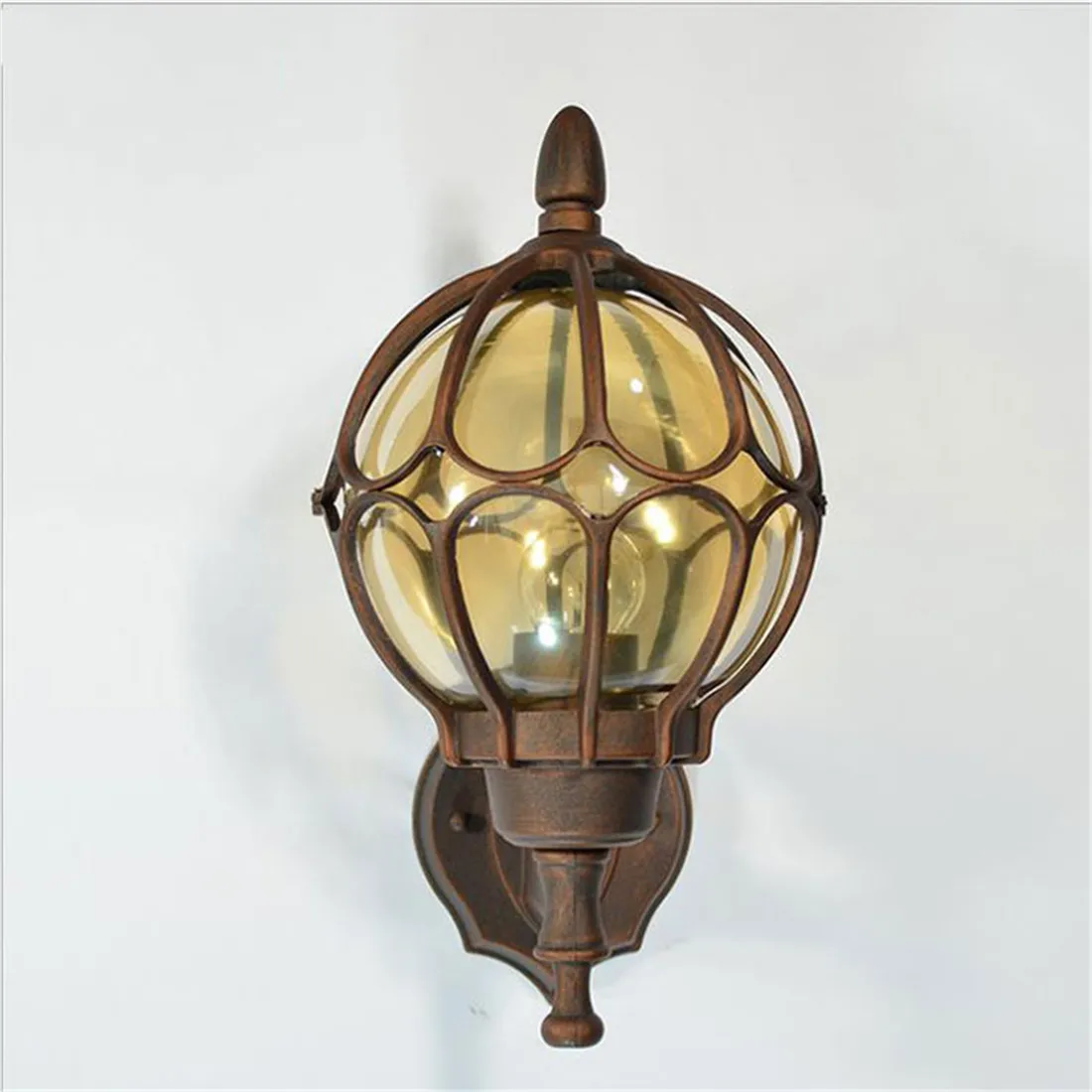 European Wall Lamp Outdoor Porch Lights Villa Balcony Garden Lamps Lighting Retro Iluminacion Exterior Applique Murale Luminaire