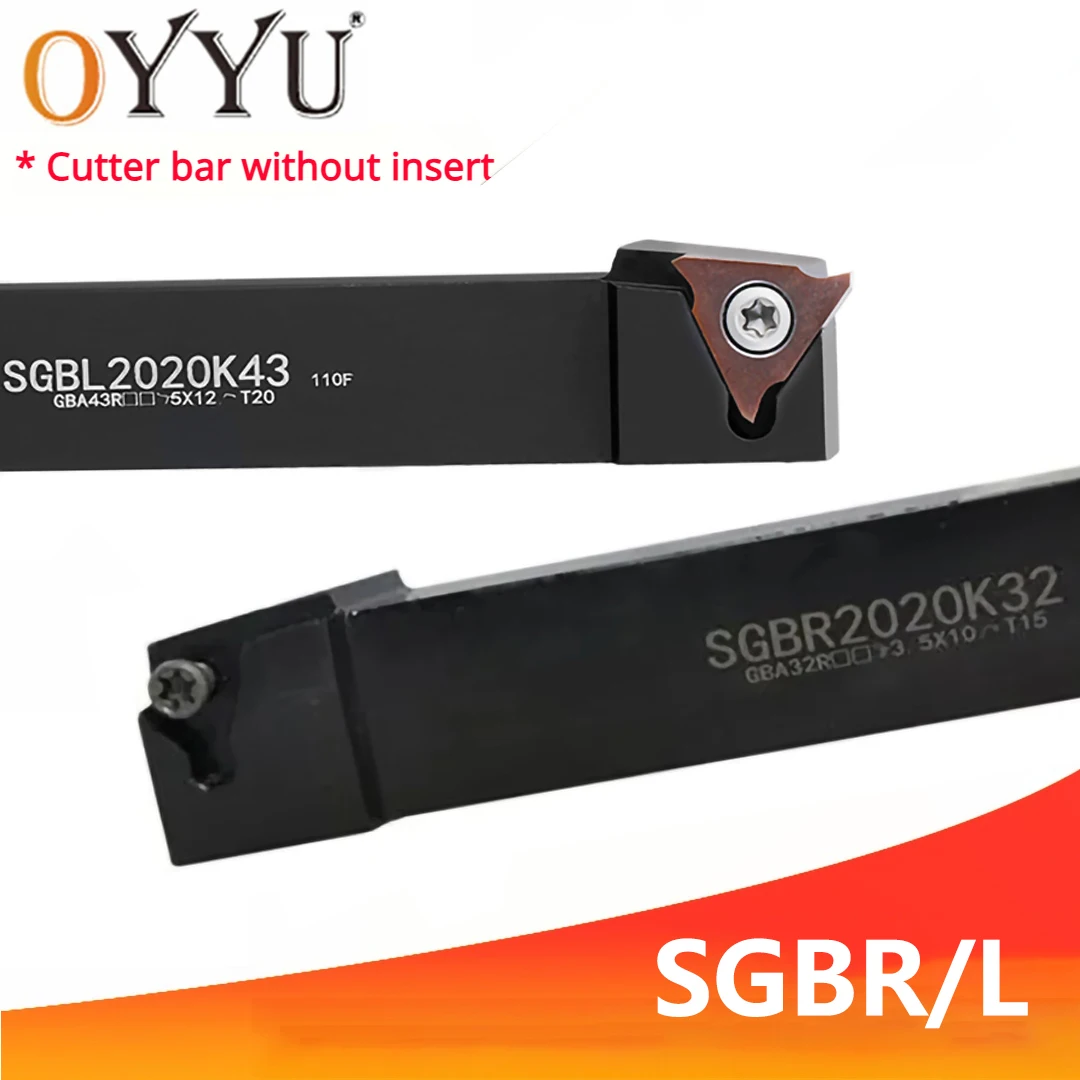 

OYYU SGBR1616 Внешний держатель инструментов с ЧПУ SGBR1616H16 SGBR2020K16 SGBR2525M16 SGBR1616H22 SGBR2020K22 SGBR2525M22 Хвостовик SGBR SGBL