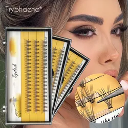 Eyelash Clusters 60 Bundles 6mm-16mm Diy Lash Extensions 10D Wispy Natural Lashes Makeup Individual Lashes