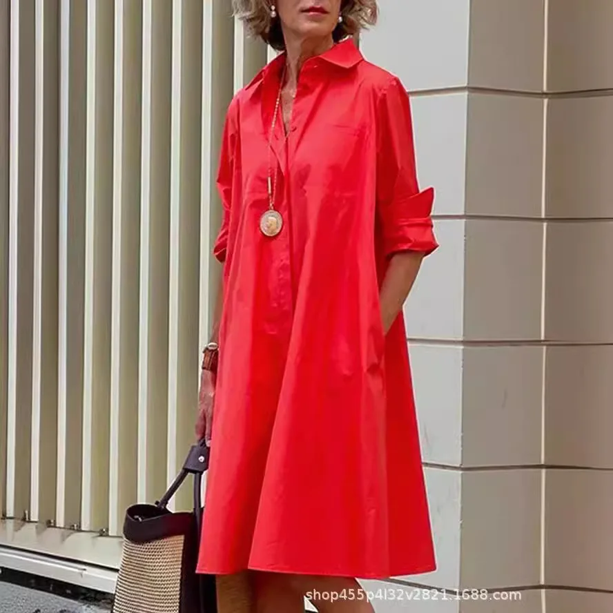 

Breathable Linen Shirt Button Down Oversized Shirt Long Sleeve Flowing Midlength Shirt Women Summer Casual Boho Blouse