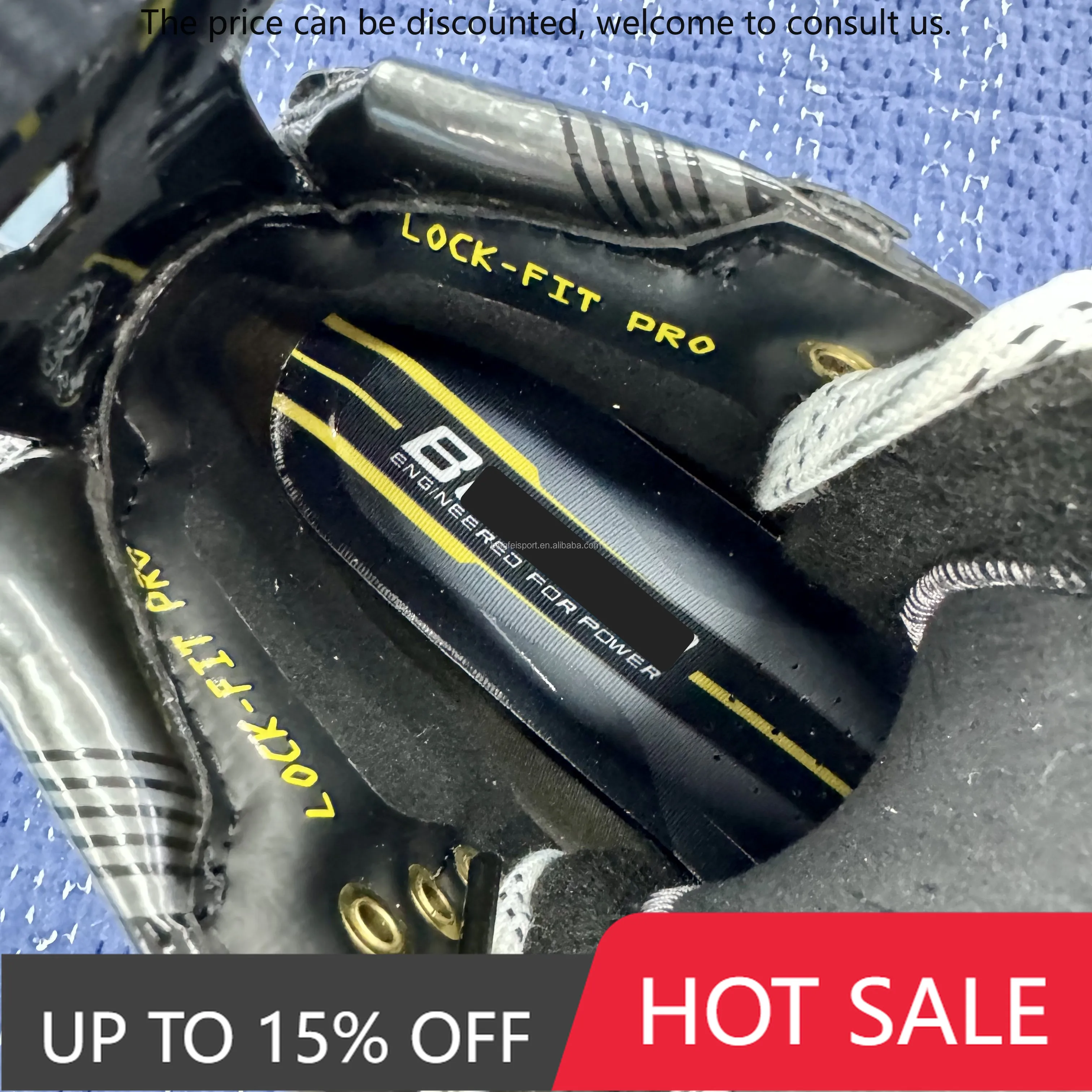 

Tapered Fit Ice Hockey Skates Anatomical Design With Asymmetrical Flex For Maximum Agility