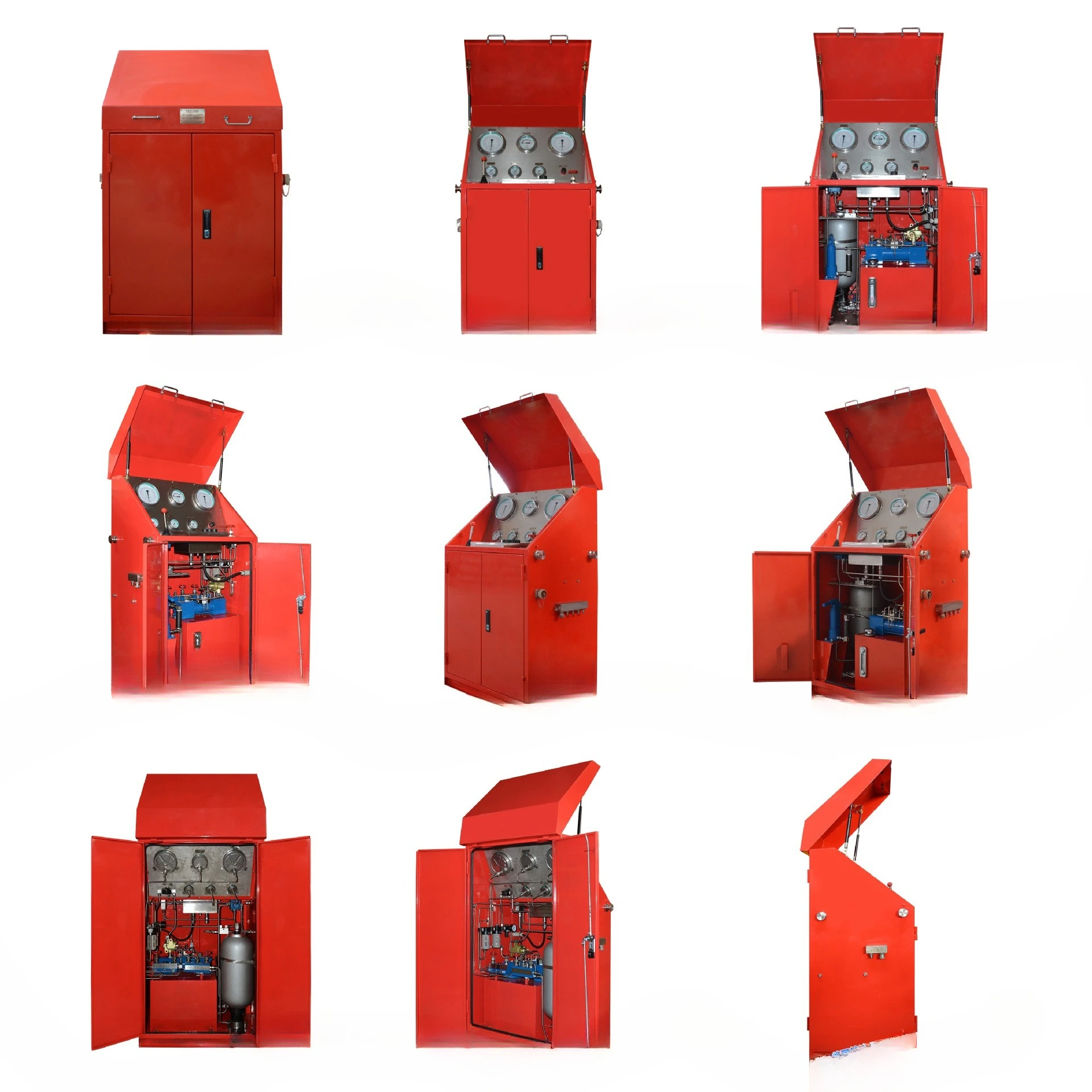 Throttle manifold control box