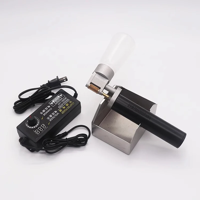 Imagem -03 - Edger de Óleo Portátil Elétrico Oil Edge Oil Box Produtos de Couro Acabados Manualmente Ferramenta de Óleo Lateral ac 100240v 120w