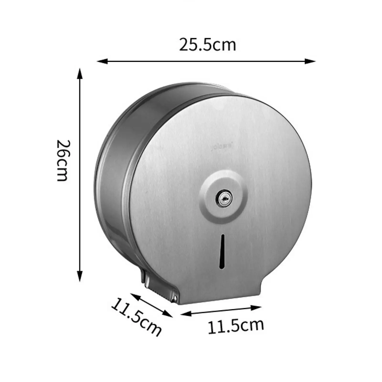 Commercial Jumbo Toilet Paper Dispenser Waterproof Rustproof Stainless Steel for Bathrooms Banks Hotels Other Public Places - Image 6