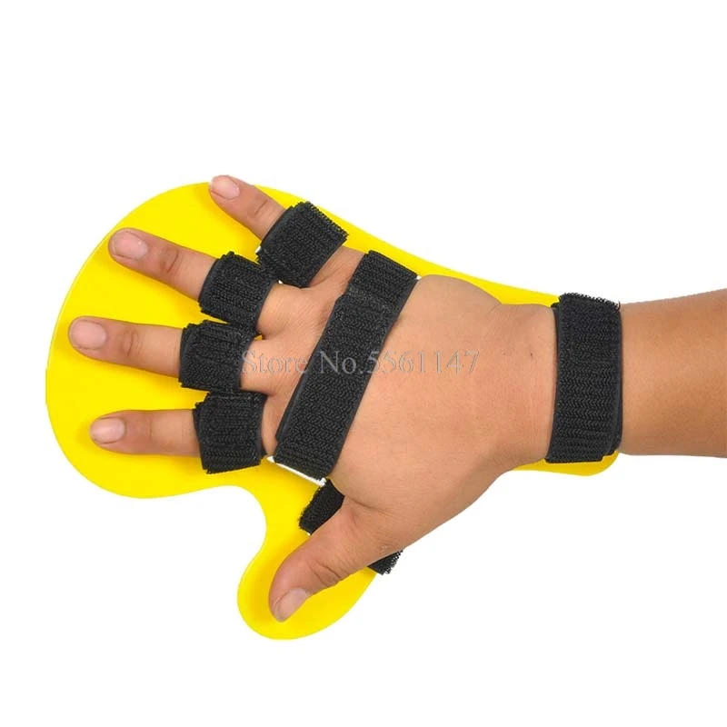 Child Hand Wrist Orthosis Splint Separate Children Finger Flex Spasm Extension Board Boy or Girl Polio Rehabilitation Exercise