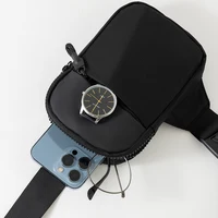 Mini Nylon Crossbody Bag for Men And Women Mobile Chest Pack Fashionable And Versatile Small Shoulder Bag canvas bag - Image 5