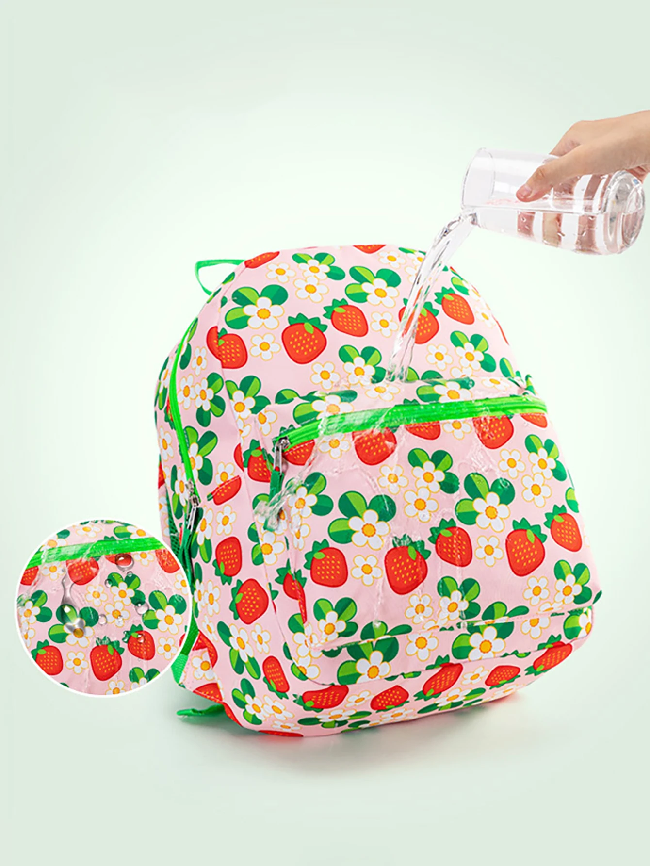 School Student Backpack Lightweight 3-in1 Set with Lunch Insulated Bag Pencil Bags For Kids and Teens Large Capacity Bookbag