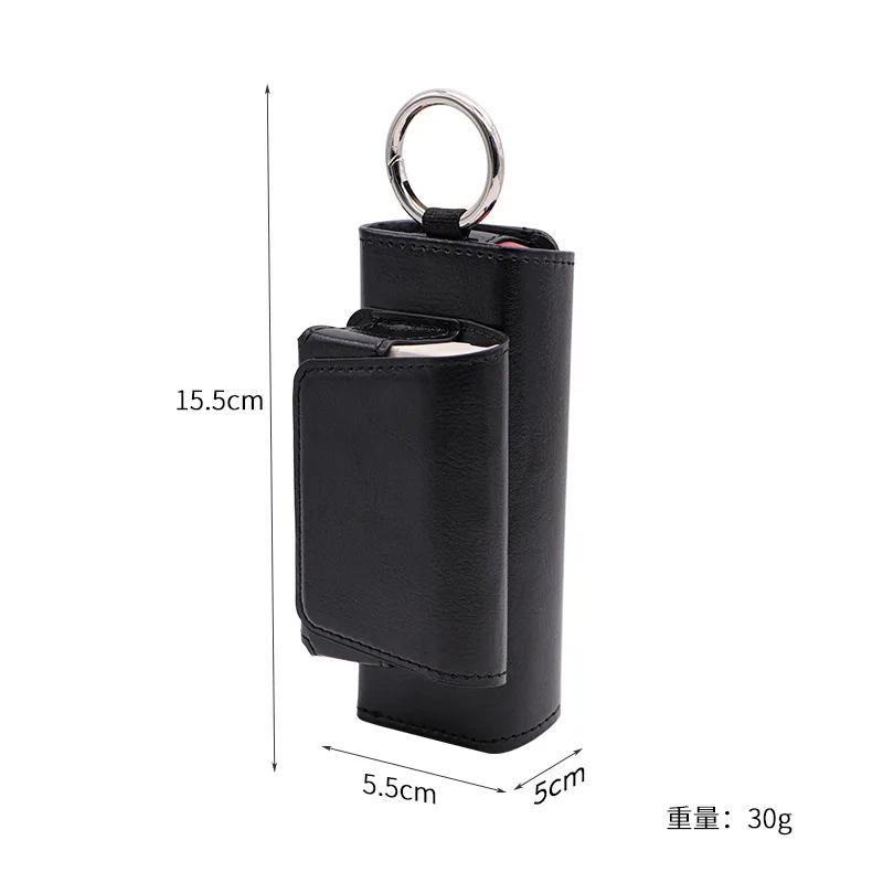 Picture 3: 5 Color Classic Leather Cover for Iqos Iluma i Case 2in1 Leather Storage Bag Compatible with Iluma PRIME Case