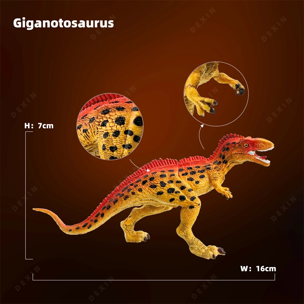 

Jurassic Park Movie New Jurassic Giganotosaurus Static Model Animal Decoration Collect Halloween Christmas Birthday Gift KidsToy