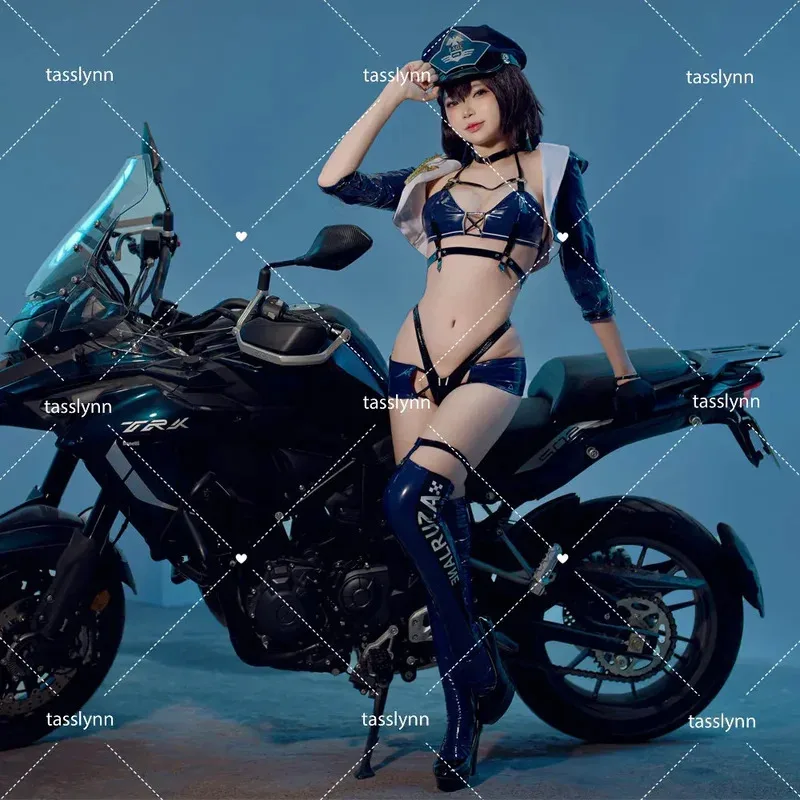 

Azur Lane Shinano USS Baltimore Costumes for Women Warship Girls R Commander Racing Suit Motorcycle Suit Baltimore Race Queen