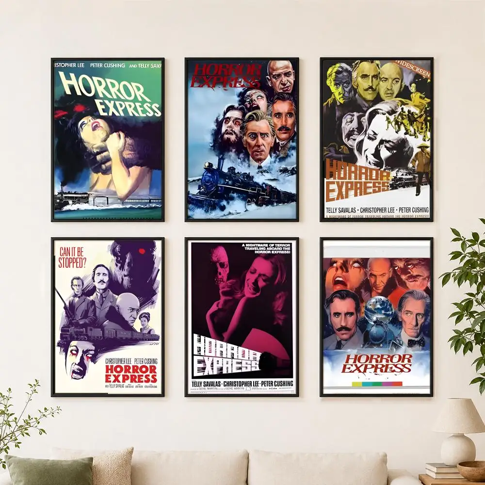 Movie HHorror Expressed Poster  Poster, Wall Decor Art Print, Abstract Wall Decor Art Print for Living Room