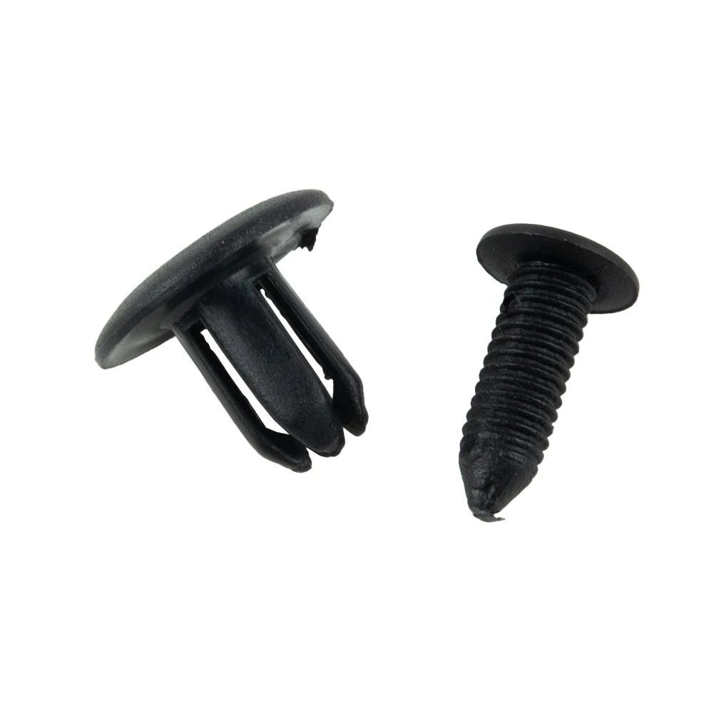 50pcs Nylon Front Bumper Body Moulding Rivet Retainer Clips for 3 2003 2004 2005 2006 6 2002 2003 2004 2005 2006