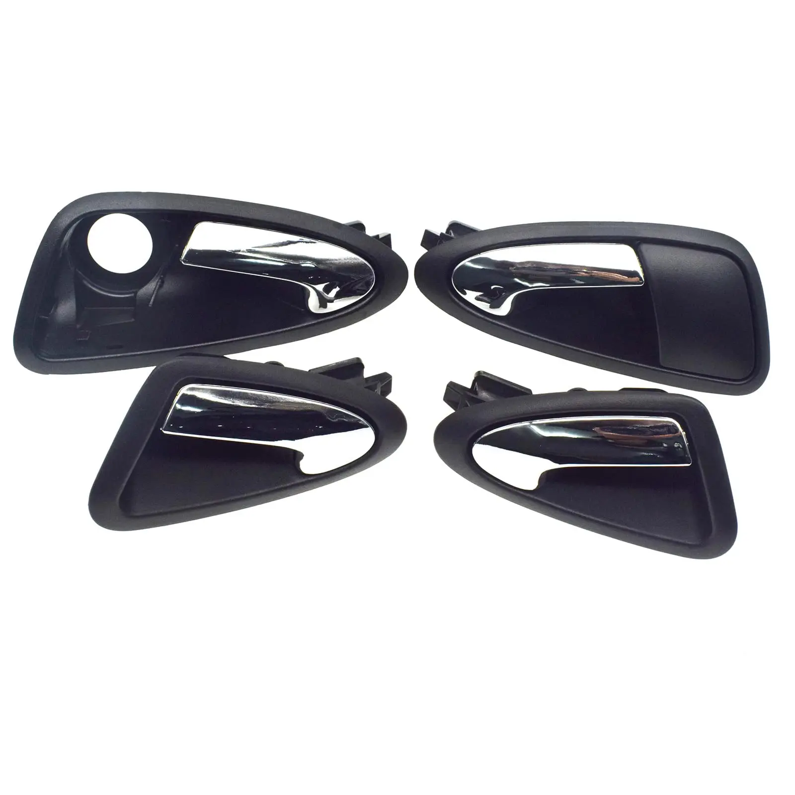 

Car Interior Inner Door Handle 6J1837113A 6J1837114A 6J4837113A 6J4837114A for Seat Ibiza 2009-2012 Chrome