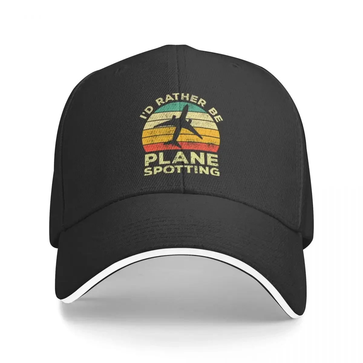 

I’d Rather Be Doing Plane Spotting Vintage Gift For Plane Spotters Baseball Cap Luxury Man Hat Rugby Women Caps Men's