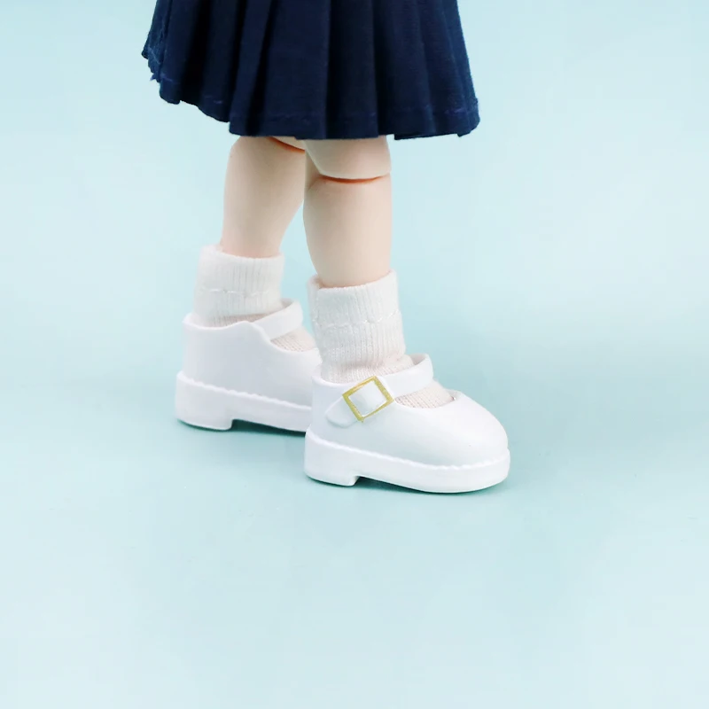 OB11 Doll Uniform Shoes OB11 Accessories 1/12 Bjd Doll Shoes Decoration Detachable Doll PVC Material Three Colors