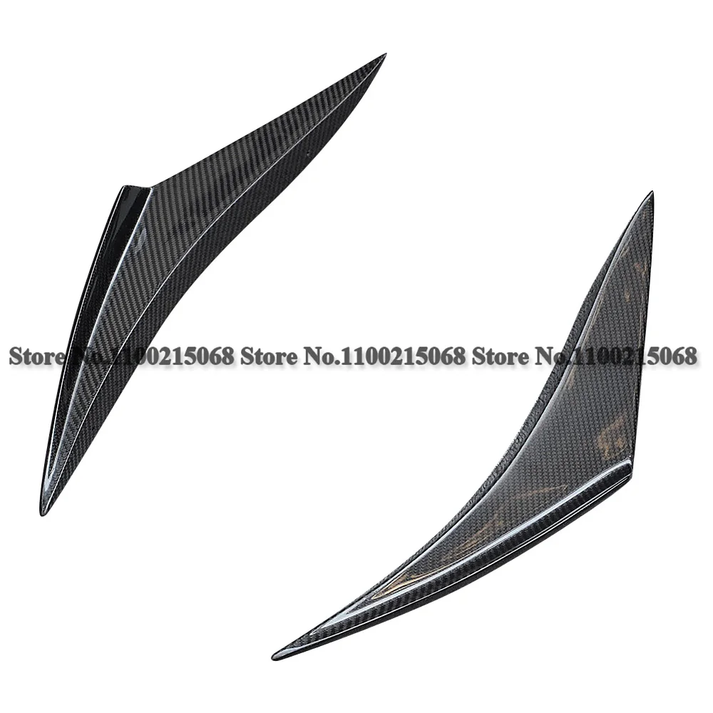 For Chevrolet Corvette C7 Z06 Carbon Fiber Front Bumper Side Splitters Canards Trims Side Skirts Apron Car Styling