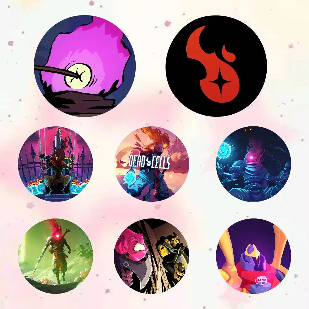 Game Dead Cells Anime Manga Pins Cartoon Badge Backpack Clothes Collar Lapel Pin Jewelry Accessories