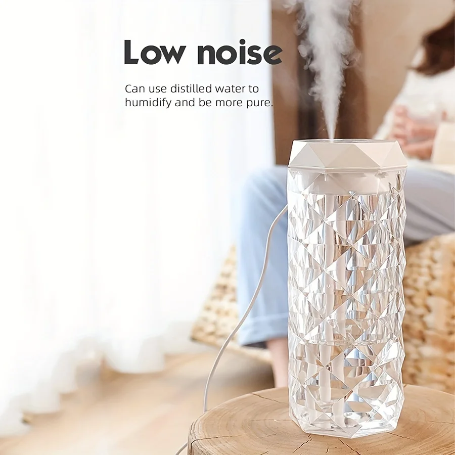 Difusor de óleo ultrassônico portátil e umidificador de ar, capacidade de 400ml/1000ml, perfeito para casa, escritório e presente, fofo a, 1 peça