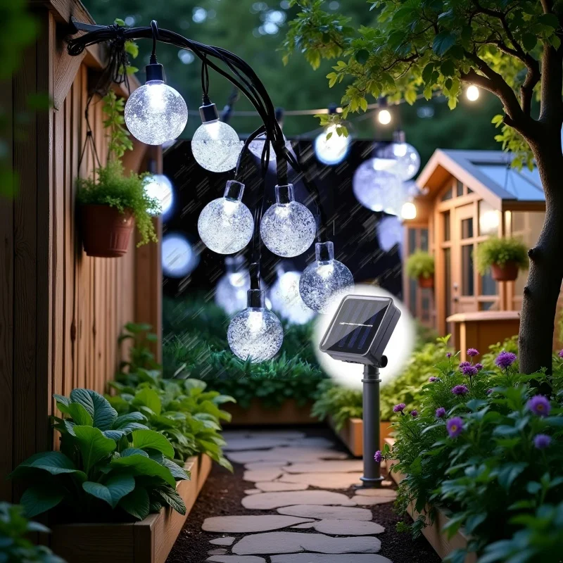 

200 LEDs Solar Fairy Lights Outdoor Garden String Light Wedding Decoration Lamp IP65 Waterproof Garland Christmas Light