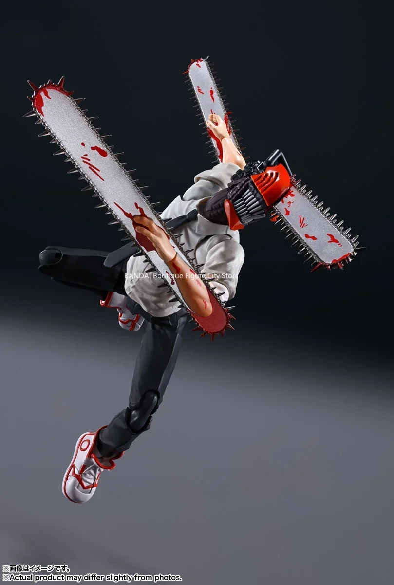 В наличии Новый Bandai SHF Chainsaw Man Series Chainsaw Man [BEST SELECTION] Фигурка Модель Подарок Коллекционная игрушка