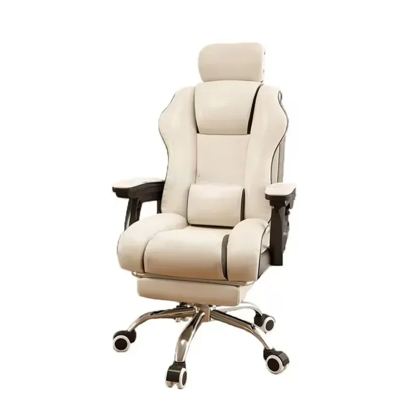 Modern Design Swivel Leather Office Chair Comfortable Electronic Sports Chair Senior Management Students Elevator Computer Chair