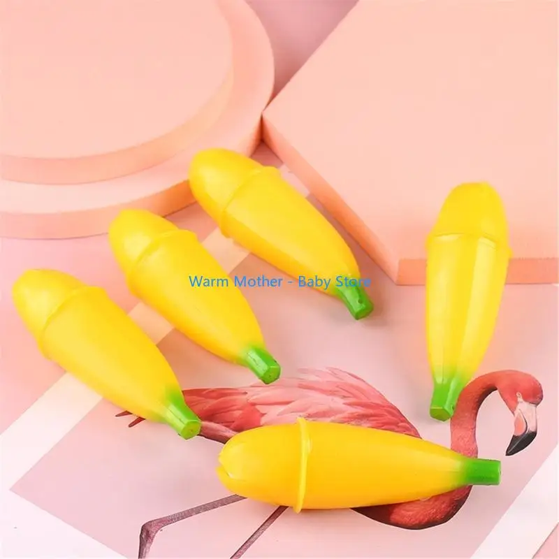 Squeeze Stress Relief Hand Toy Anti Angst Banane dehnbar langsam aufsteigendes Spielzeug 57qe