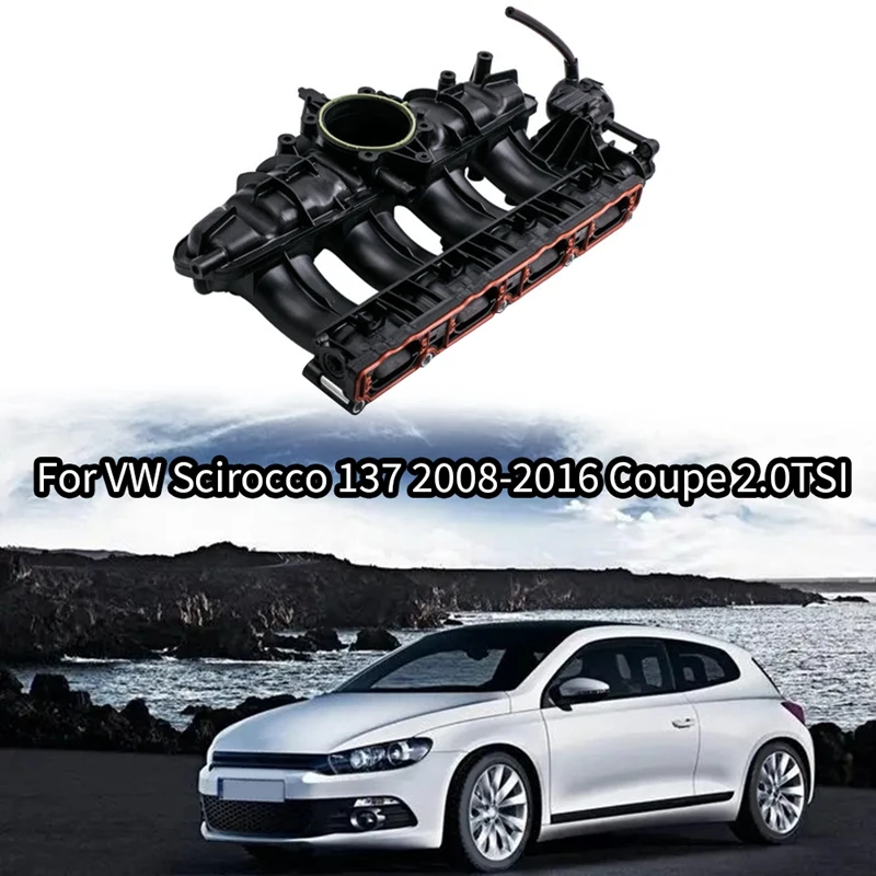 

Воздухозаборник для A3 VW Scirocco 137 2008-2016 Coupe 2.0TSI 06J133201AR, 06J133317AB, 06B905379G