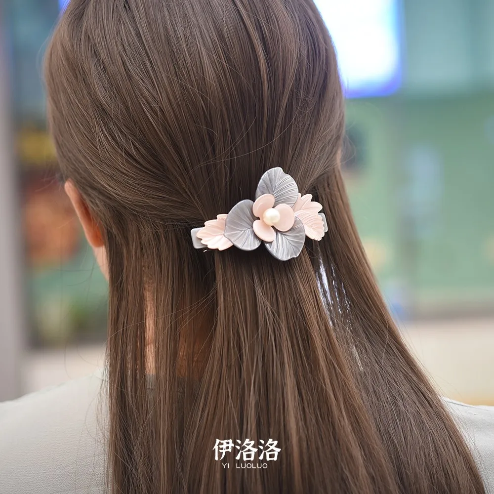 Women Headwear Girls Hairwear Flower Hair Clip Vintage Hair Barrette Cute Hair Accessories For Women